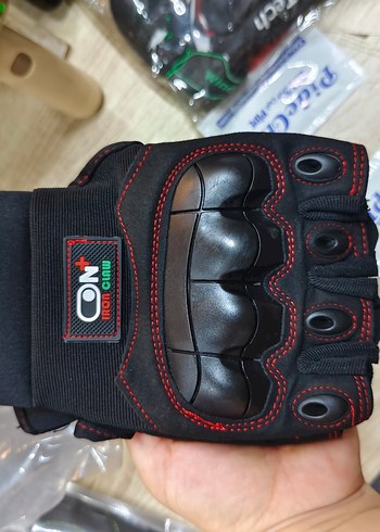 Beden yeşil Renk Yeşil Biker Erkek Eldivenleri