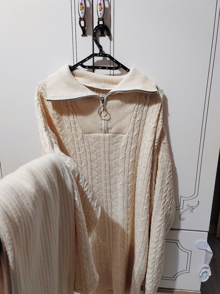 Tesettür triko ikili takım - Görsel 3