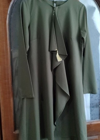 40 Beden Drapeli tunik- Haki