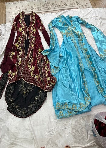 Nakışlı Uzun bindallı ve pelerin kaftanlar - Görsel 16