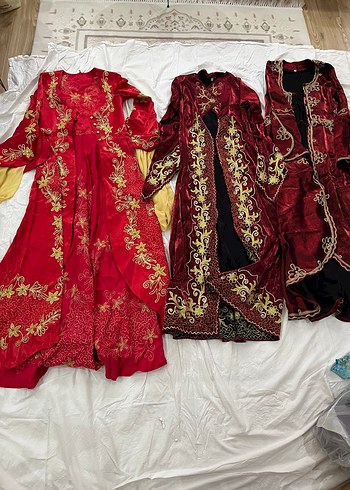 Nakışlı Uzun bindallı ve pelerin kaftanlar - Görsel 15