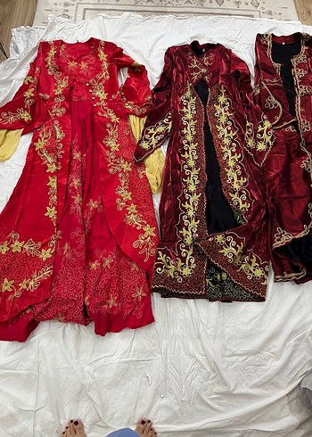 Nakışlı Uzun bindallı ve pelerin kaftanlar - Görsel 13