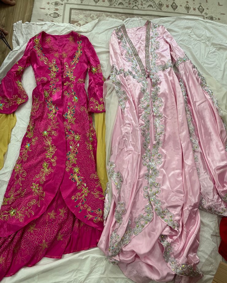 Nakışlı Uzun bindallı ve pelerin kaftanlar - Görsel 3