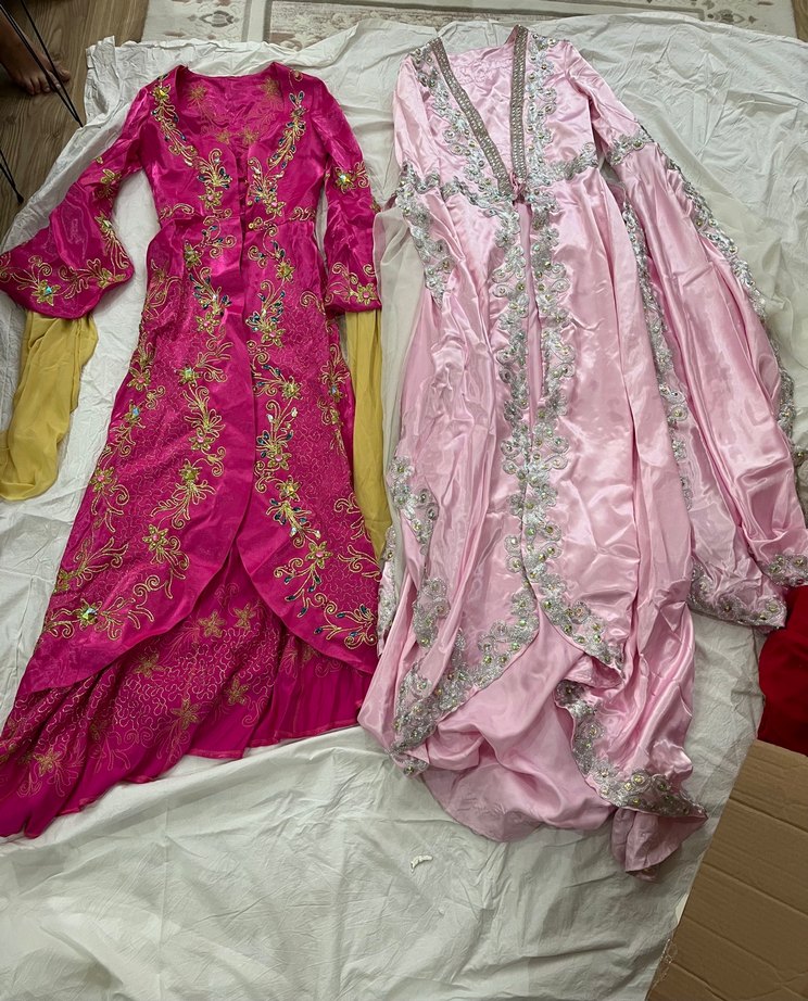 Nakışlı Uzun bindallı ve pelerin kaftanlar - Görsel 2