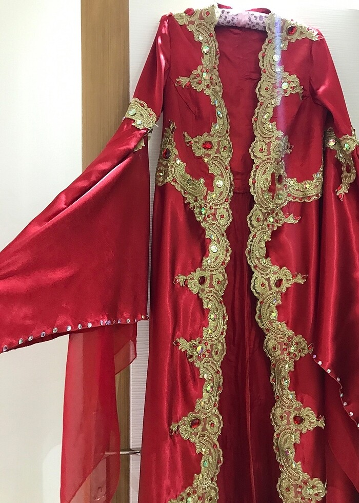 Bindallı kaftan - Görsel 5