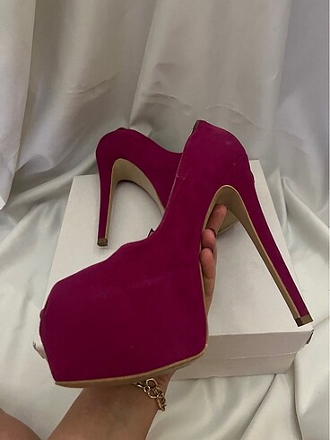 Shoe tek platform topuk - Görsel 9