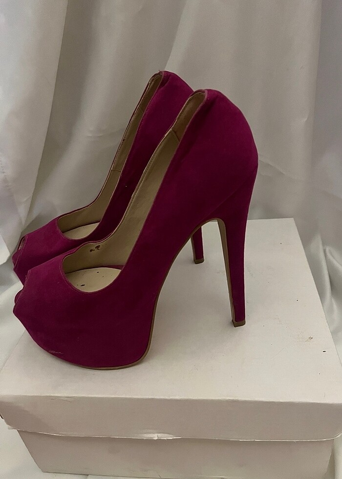 Shoe tek platform topuk - Görsel 3