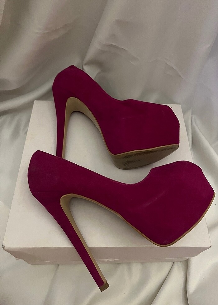 Shoe tek platform topuk - Görsel 5