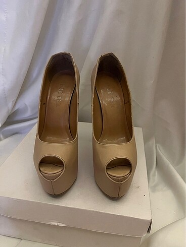 Shoe tek nude renk - Görsel 6