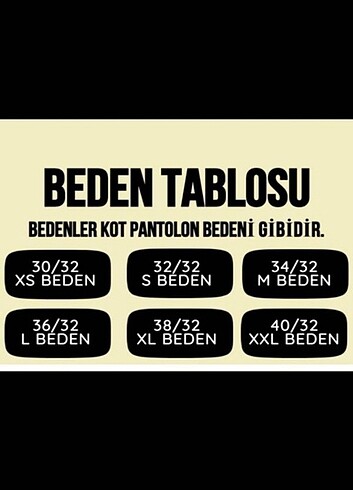 m Beden Erkek kargo pantolon 