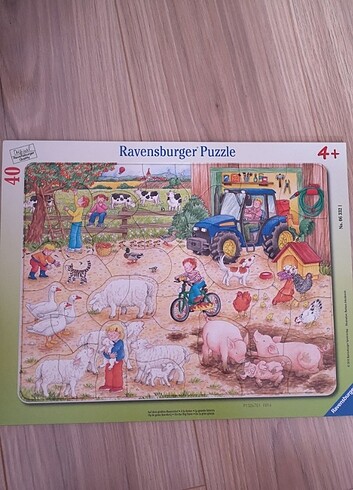 Ravensburger 40 parça puzzle Çiftlik 