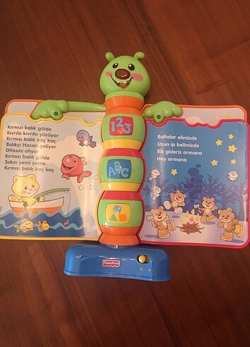  Beden Renk Fisher Price eğitici masalcı tırtıl