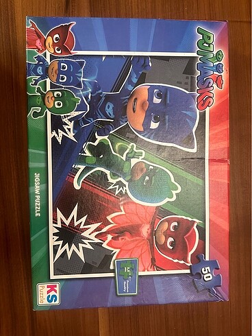 Ks 50 parça Pjmasks puzzle