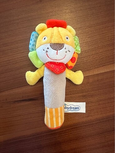 Babydream peluş sıkmalı ve sallamalı çıngırak
