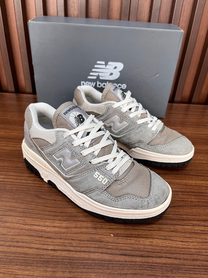 New Balance 550 Gri Sneaker — görsel 2/10