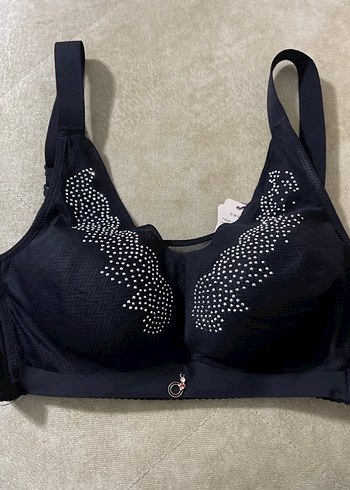Siyah Gotik Sporcu Sütyeni