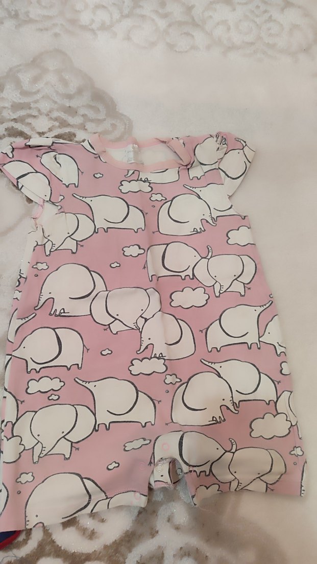 Kız Çocuk Pembe Minnie Mouse slopet - Görsel 3