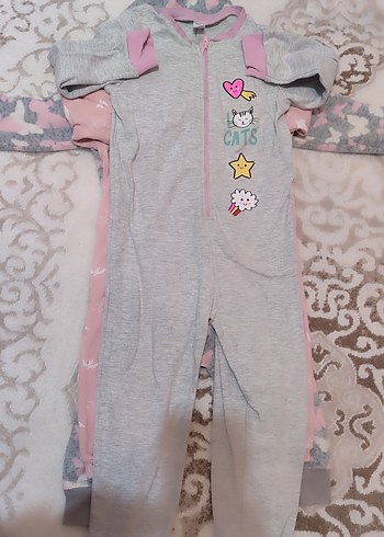 Kız Bebek Fermuarlı Tulum - Görsel 3