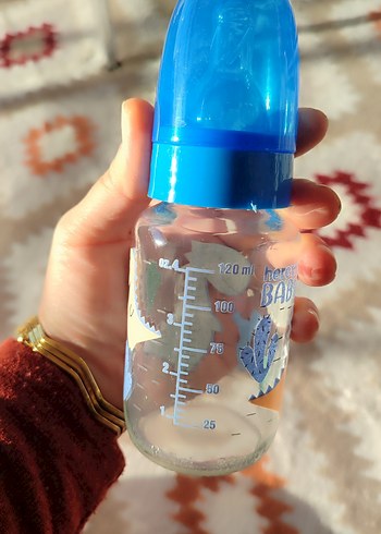 Renkli Dinozor Desenli Bebek Biberonu - Görsel 3