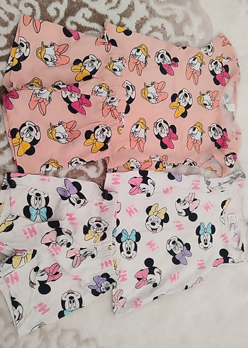 Kız Çocuk Çok Renkli Baskılı takım - Görsel 3