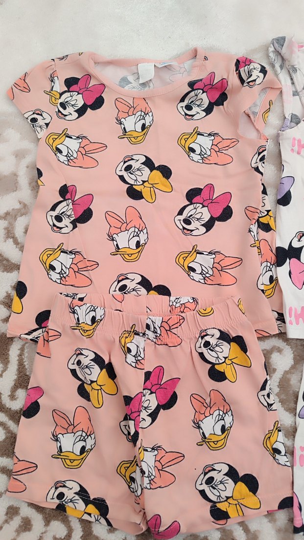 Kız Çocuk Çok Renkli Baskılı takım - Görsel 2