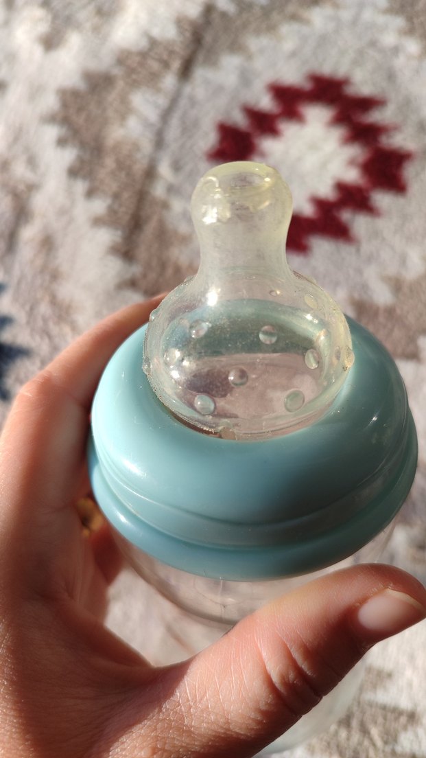 Mavi Bebek Biberonu - Görsel 3