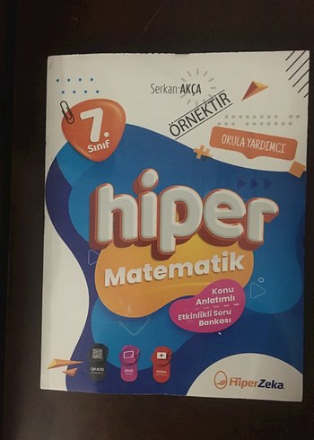 7. Sınıf Hiper Matematik Konu Anlatımlı Kitap