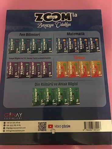 Zoom 6.sınıf Matematik Soru Bankası