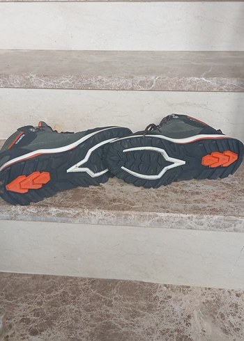 yeşil siyah turuncu erkek bot - Görsel 8