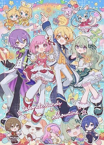 Wxs chibi akrilik standları