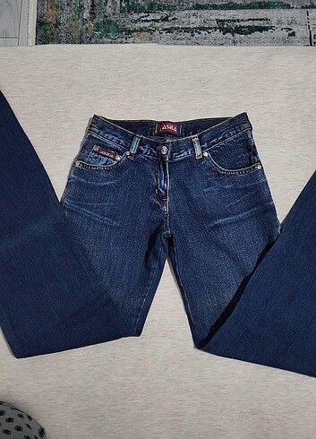 American Vintage y2k vintage düşük bel kot pantolon