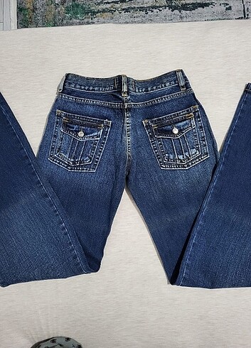 y2k vintage düşük bel kot pantolon