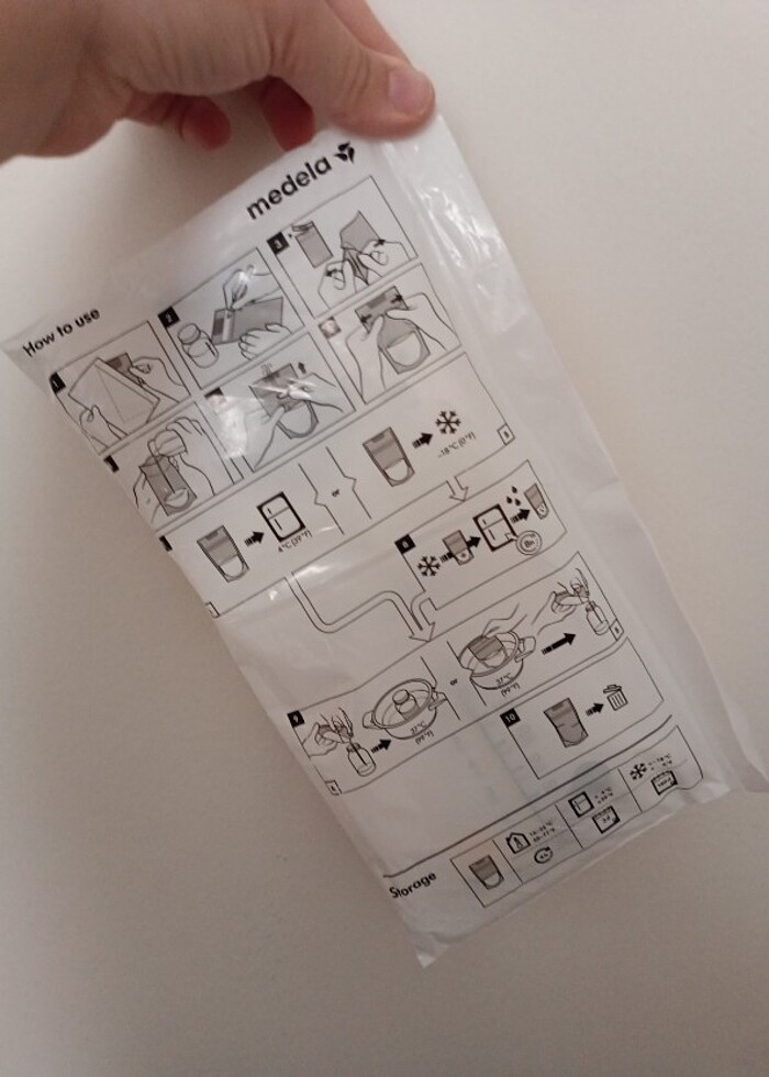 Medela Süt Saklama Poşeti - Görsel 2