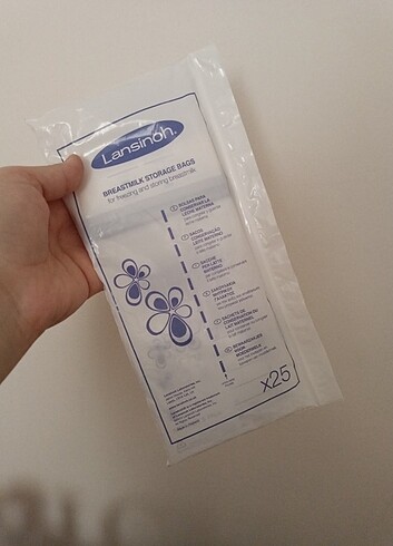 Lansinoh Süt Saklama Poşeti - Görsel 2