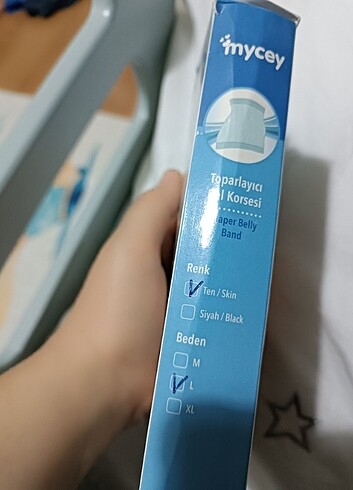 l Beden Mycey doğum sonrası bel korsesi