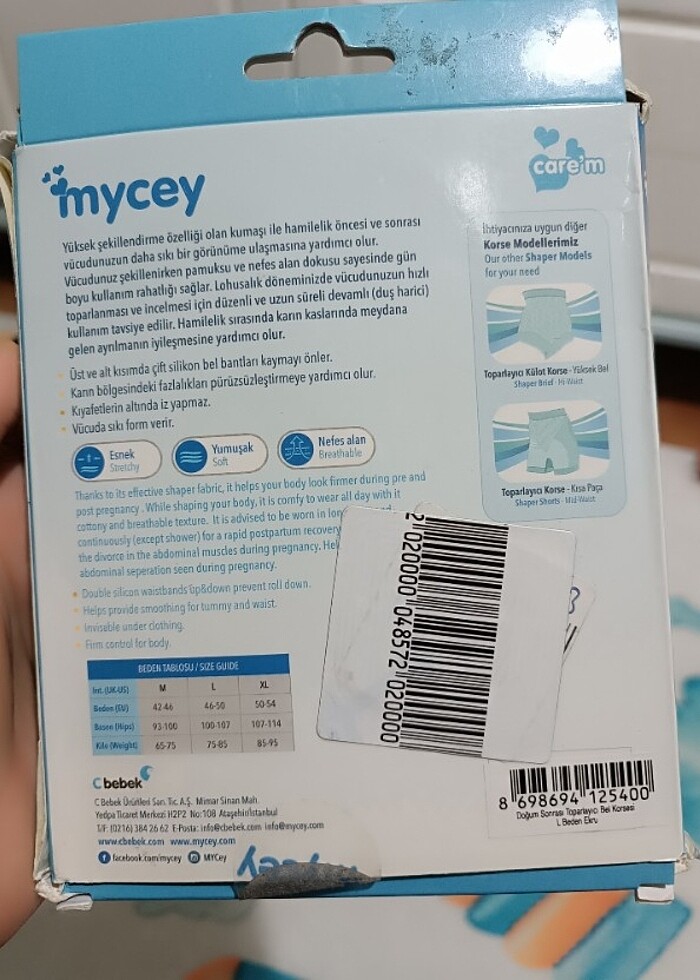 Mycey doğum sonrası bel korsesi - Görsel 2