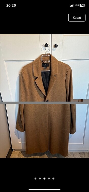 H&M erkek palto ( kaban )