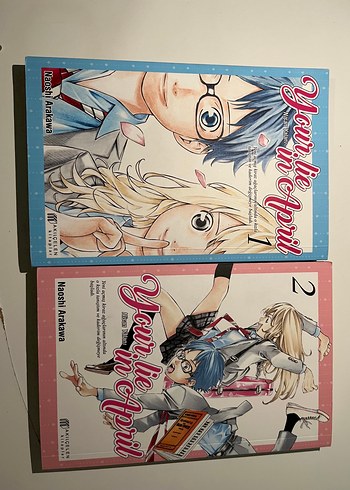 Your Lie in April Manga Cilt 1 ve 2