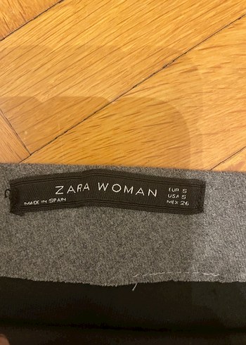 Gri Piliseli Uzun Kadın Etek - Görsel 3