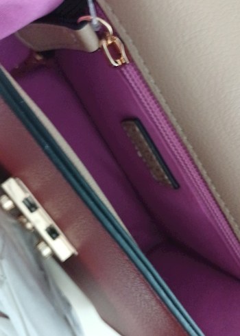 Pastel Renkli Deri Kadın Çanta - Görsel 6