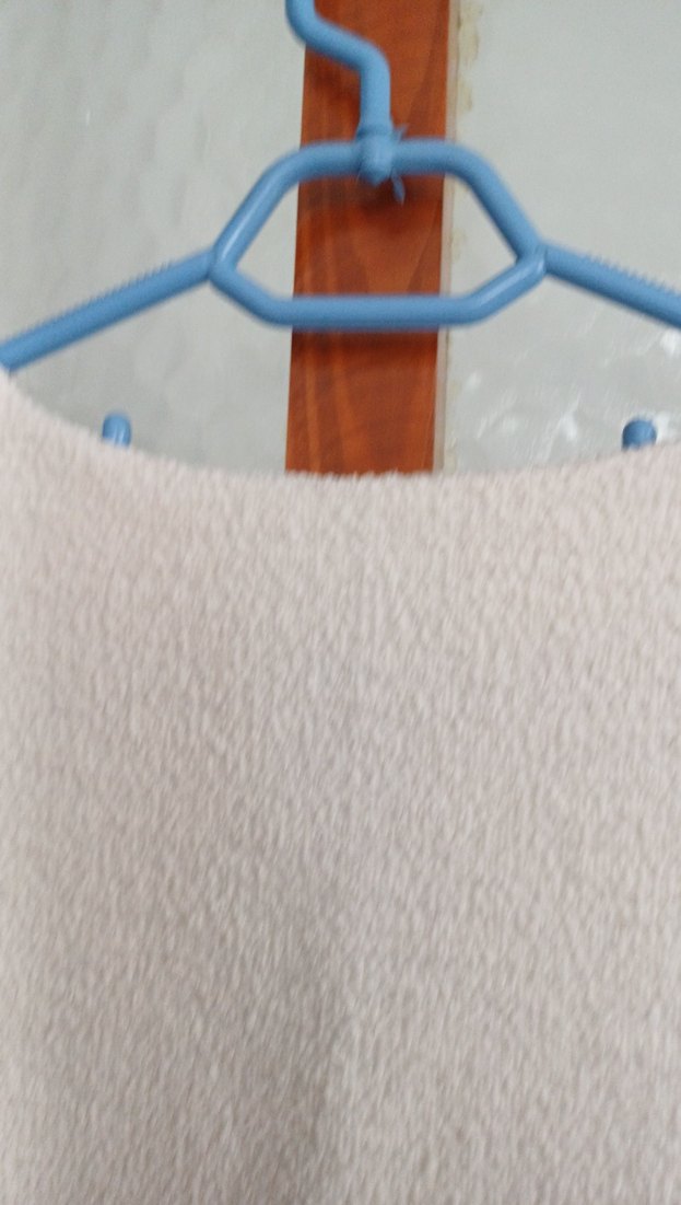 Beyaz Kolsuz Midi Hamile Tunik - Görsel 5