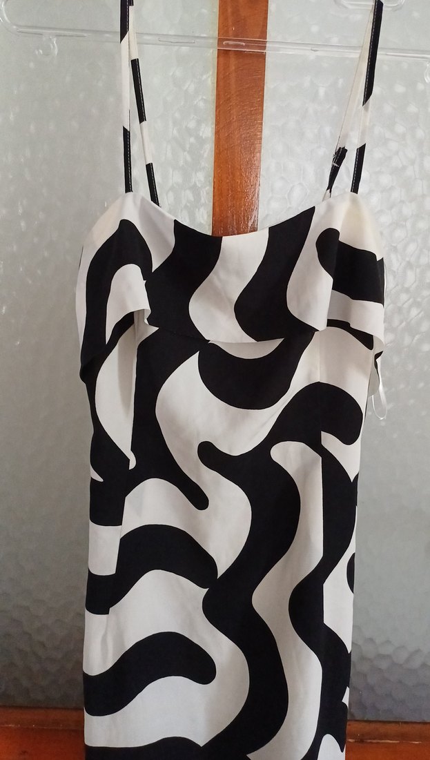 Zebra Desenli Uzun Askılı  Tunik - Görsel 2