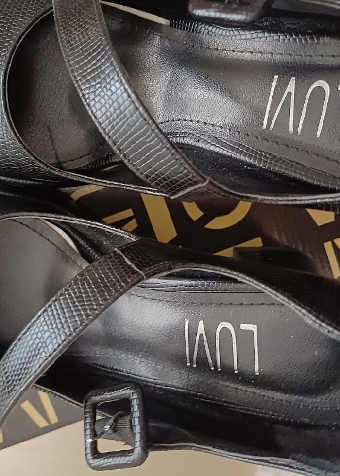 Platform topuklu ayakkabı  - Görsel 2