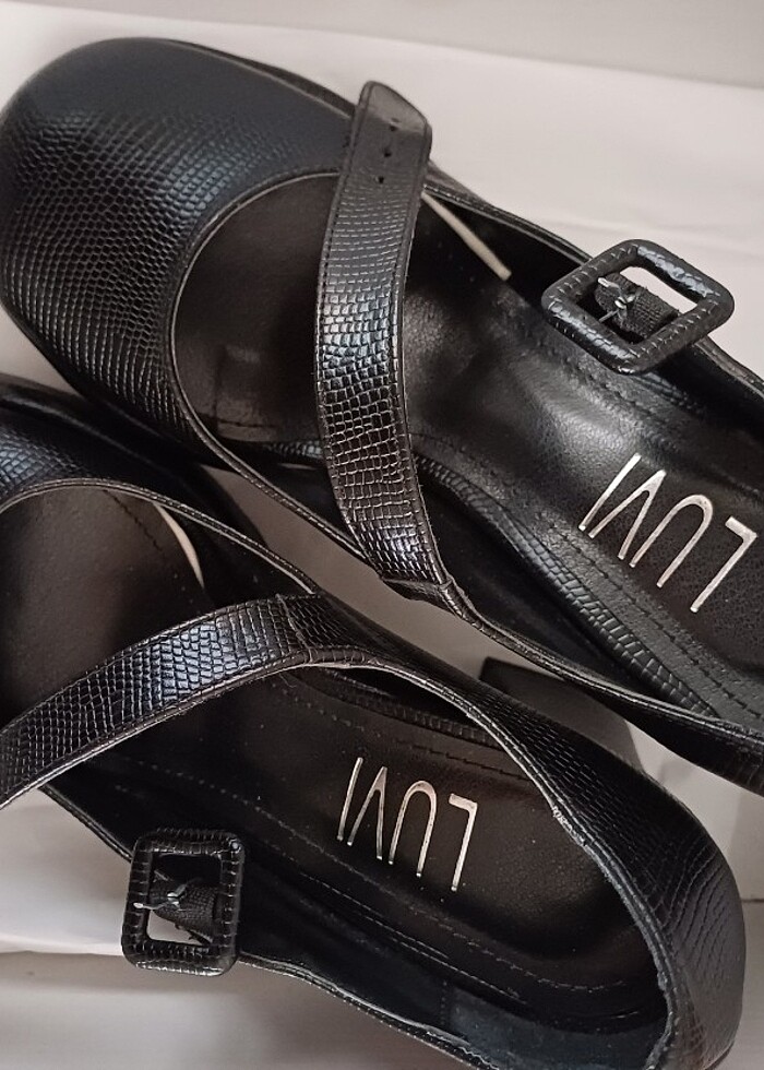 Platform topuklu ayakkabı  - Görsel 5