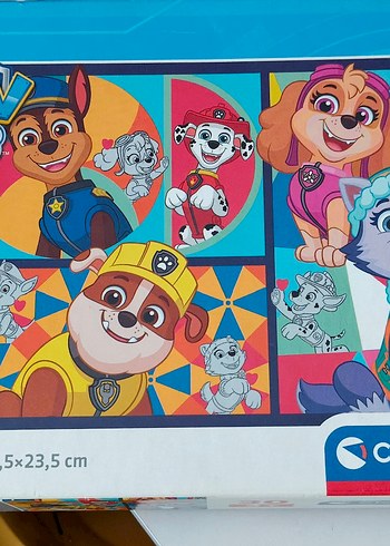 Renkli Çocuk Puzzle 23,5x23,5 cm