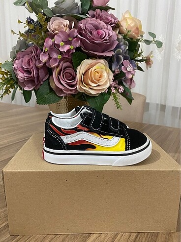 22 Beden Orijinal Vans çocuk Spor ayakkabı