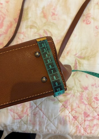 Kahverengi Deri Vintage Kadın Çanta - Görsel 2