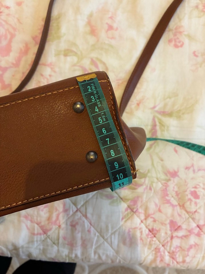 Kahverengi Deri Vintage Kadın Çanta - Görsel 2