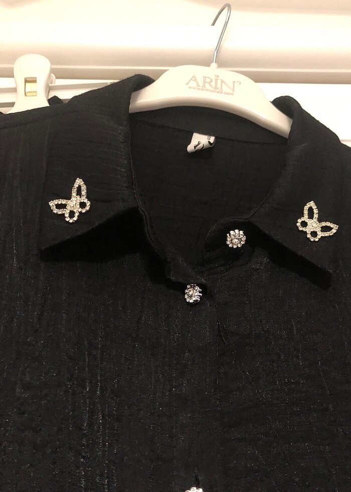 Etekli takım siyah - Görsel 3