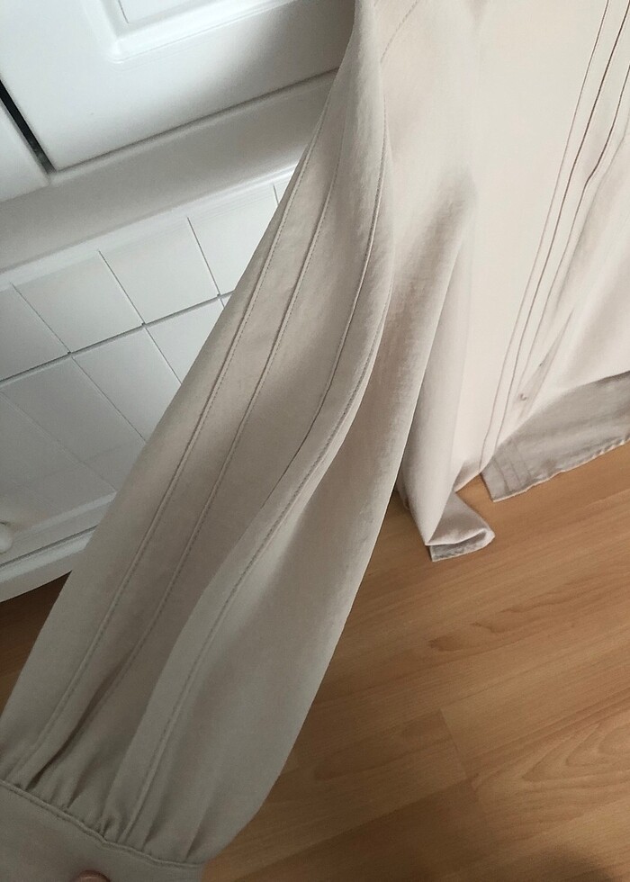 Bej rengi tunik - Görsel 3